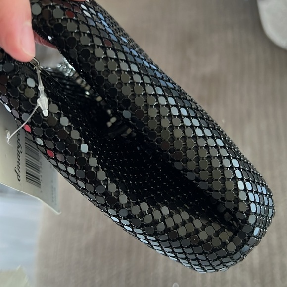 D'margeaux Black Mesh Evening Bag - Picture 3 of 3